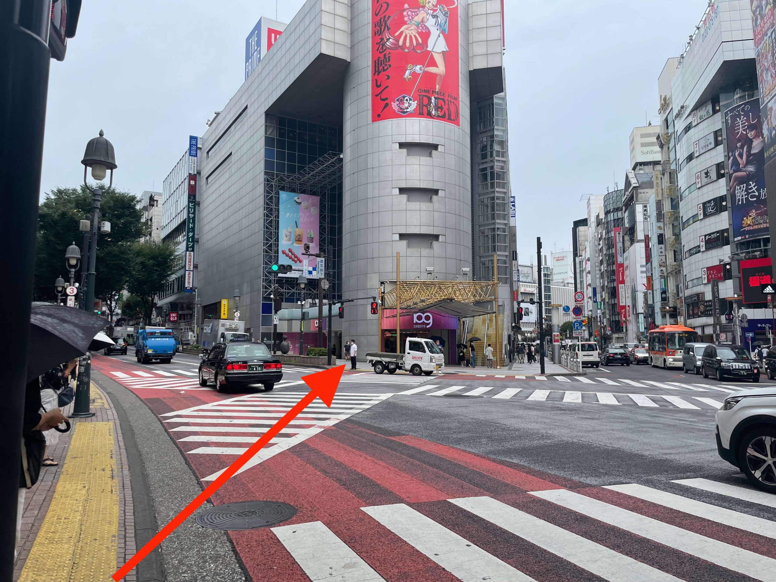 渋谷新店行き方1